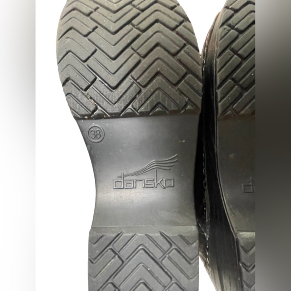 Dansko Snake Print Professional Clogs Size 7.5 - Picture 10 of 11